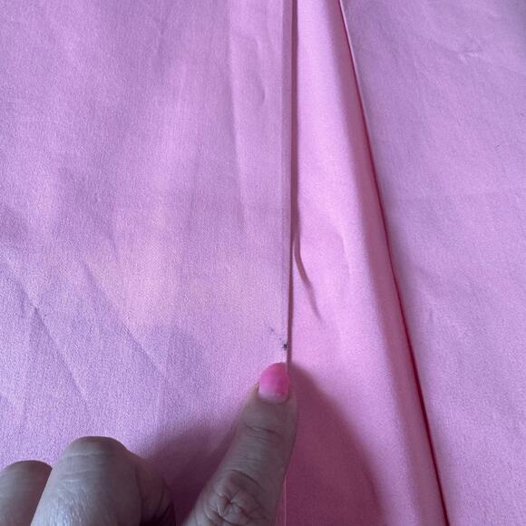 SIR. THE LABEL woven midi skirt GIACOMO SPLIT SKIRT IN PINK size 3 / us L - Picture 11 of 15